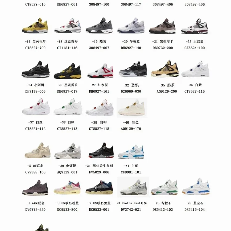 Jordan 4 Retro