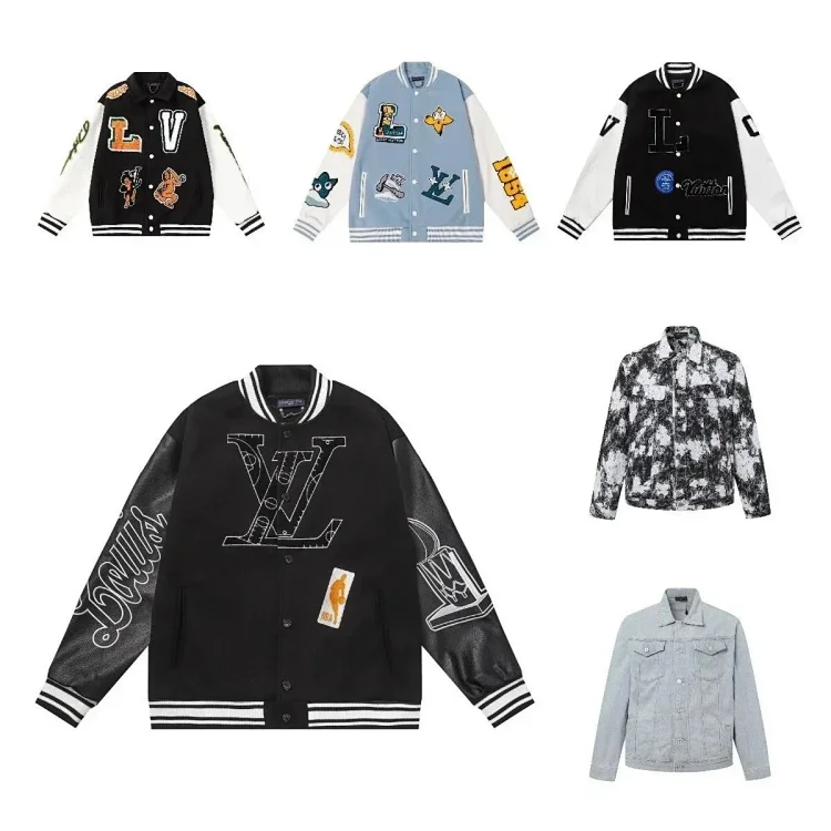  VARSITY & LV JACKET【Top q