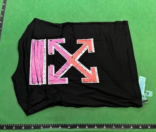  OW Off-white Corteit Suits T-Shirts & Palm Angels shorts Tee -2