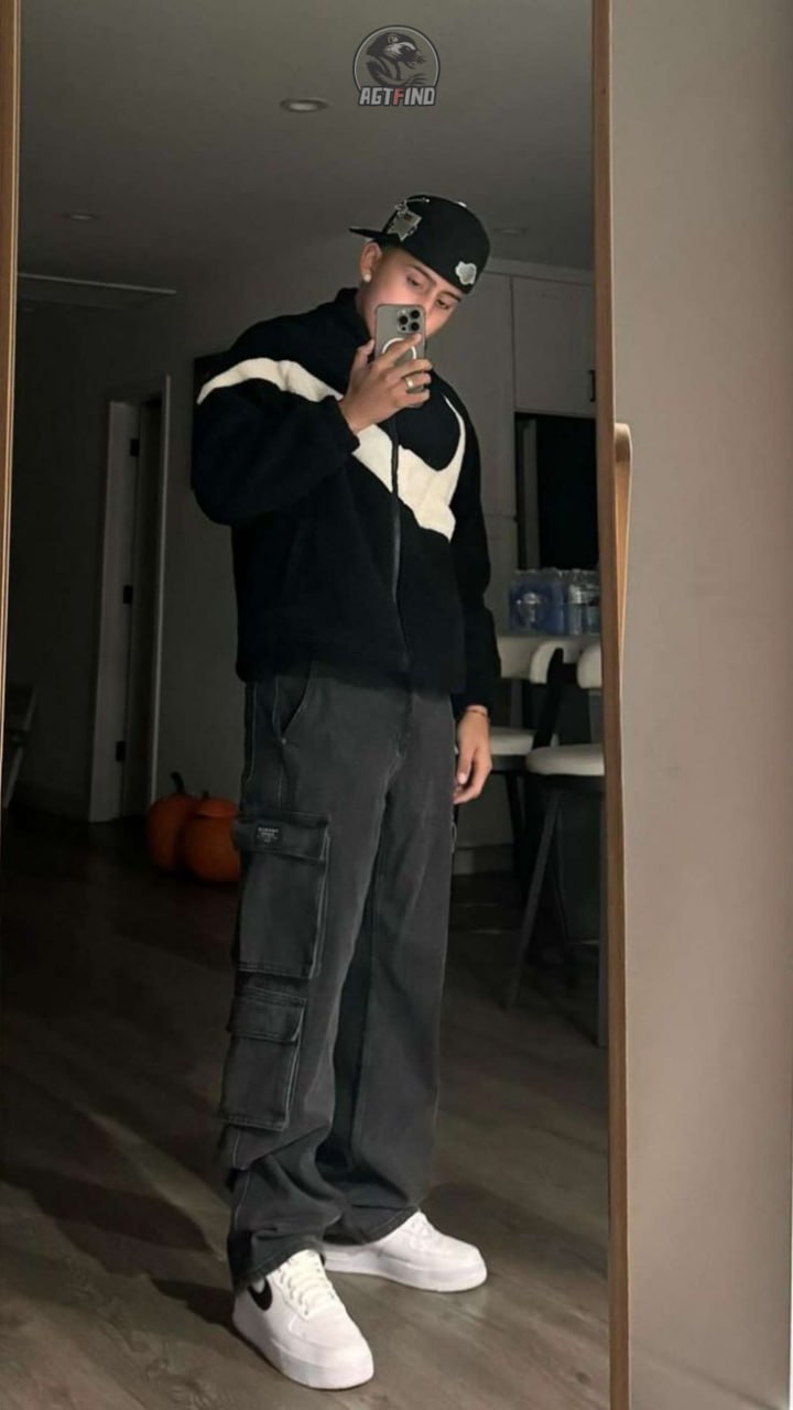 NIKE lamb wool coat