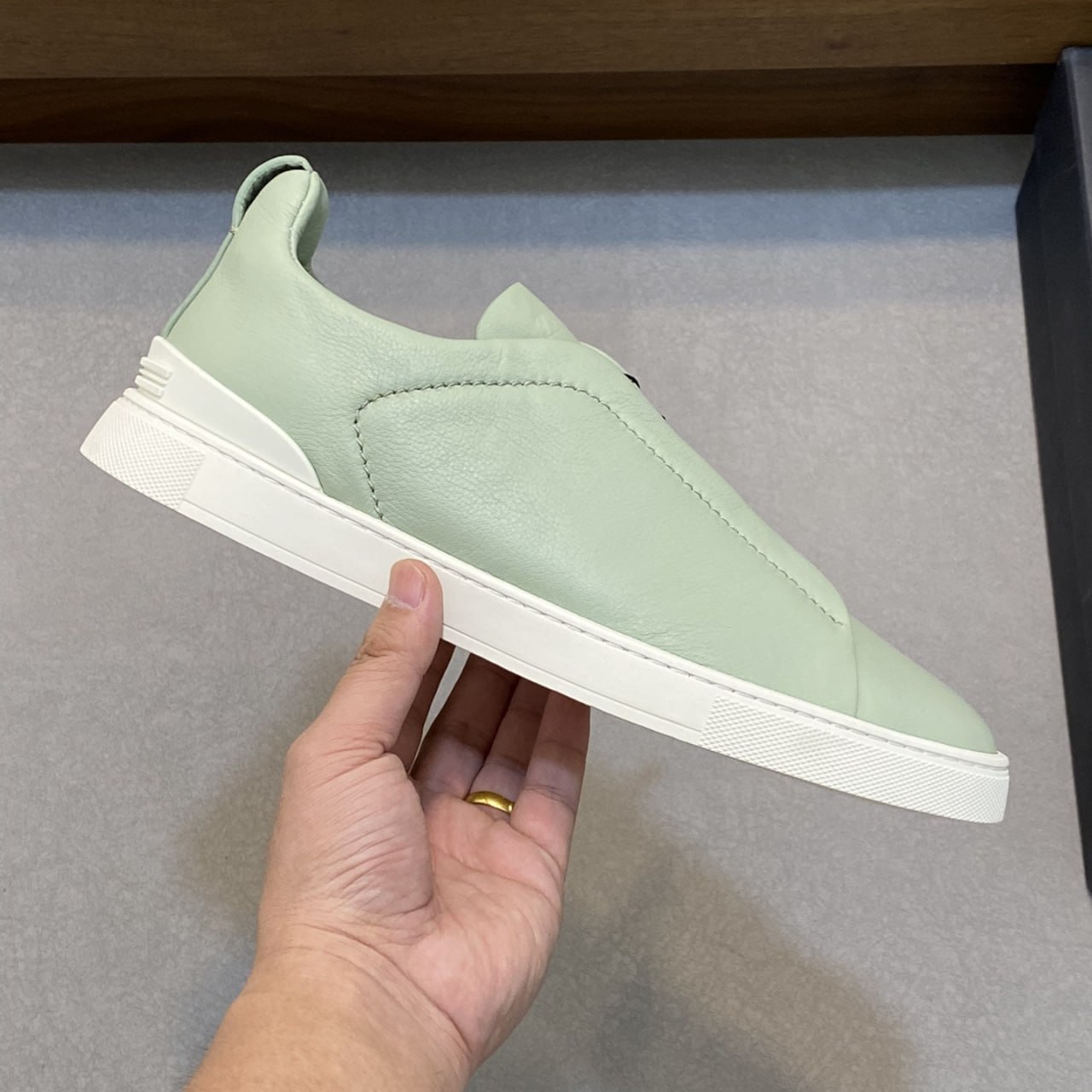 Zegna Leather shoes -3