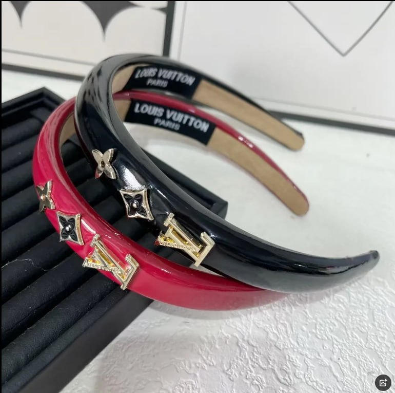 LV hair accessories