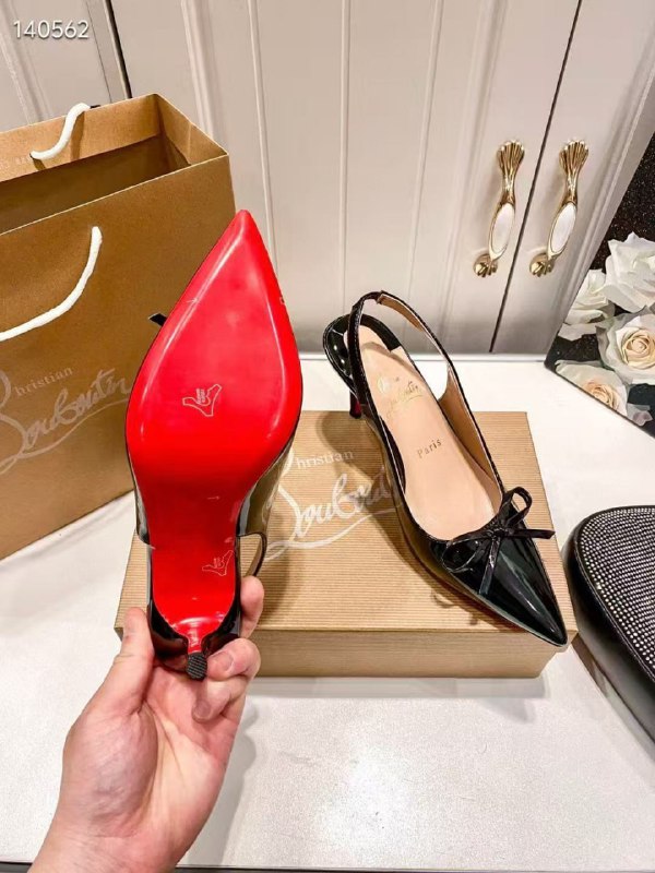 Louboutin Sandals Fendi Slippers  -2