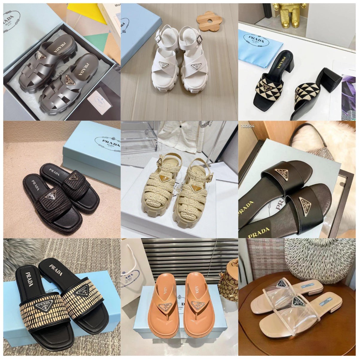 prada  slippers 