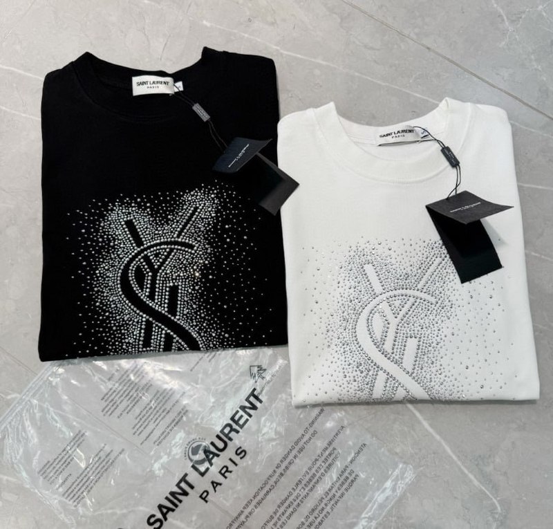 YSL t-shirt\Short sleeves\Tee bottoming shirt -4