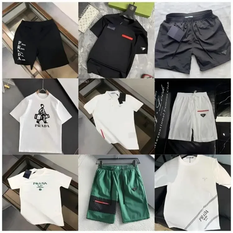  Prada POLO t-shirt Shorts Sui