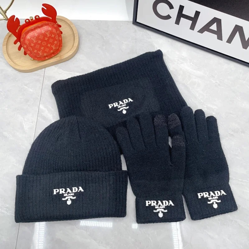 GUCCI Moncler Chanel Louis Vuitton Beanie Scarf -2