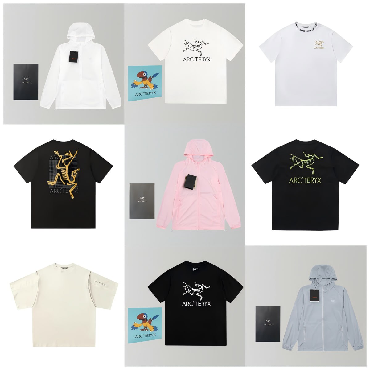 Arc'teryx  t-shirt and sun pro