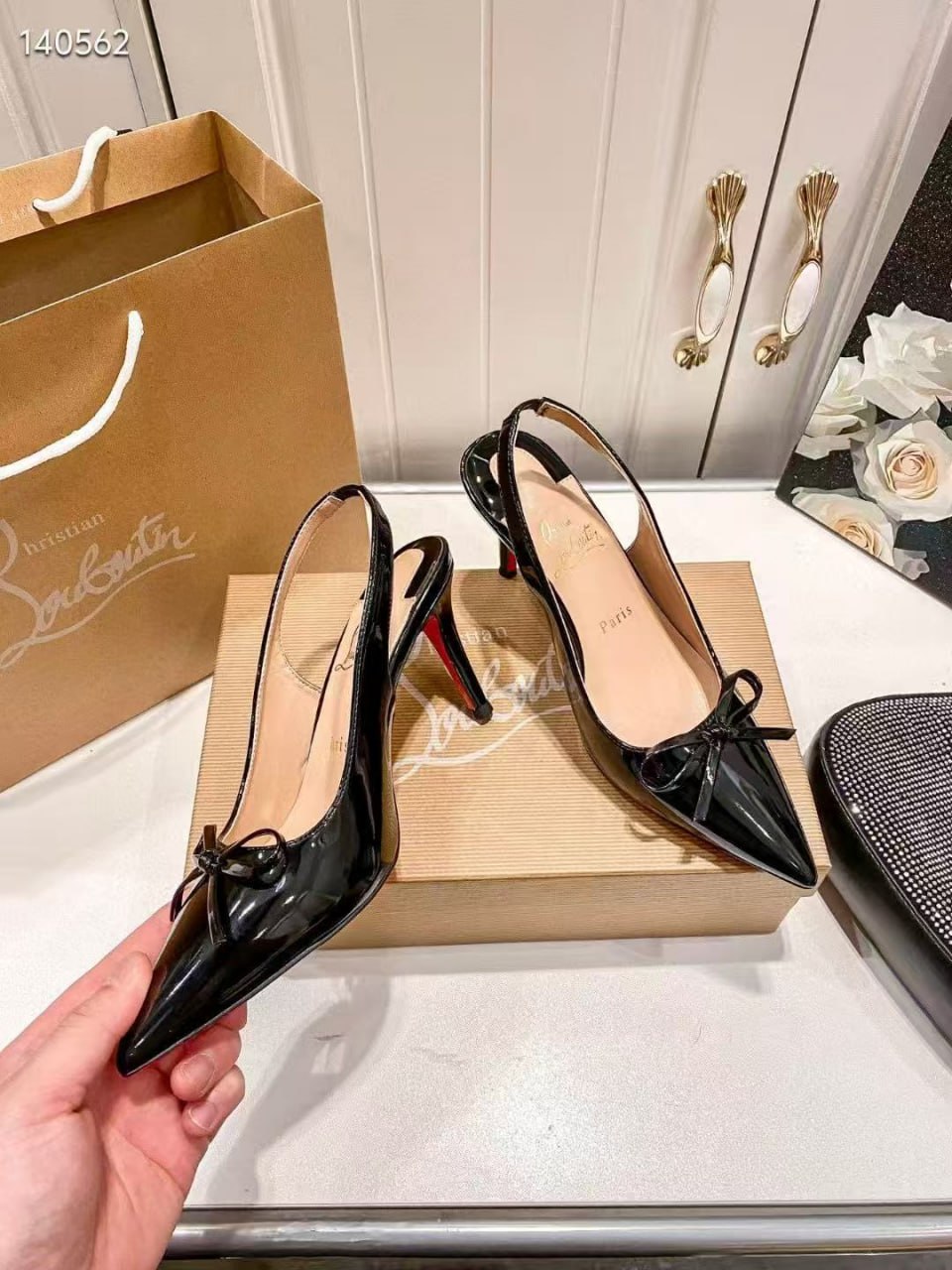 Louboutin Sandals Fendi Slippers -3