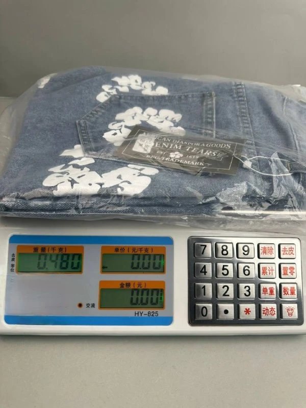 DENIM TEARS DENIM SHORTS -5