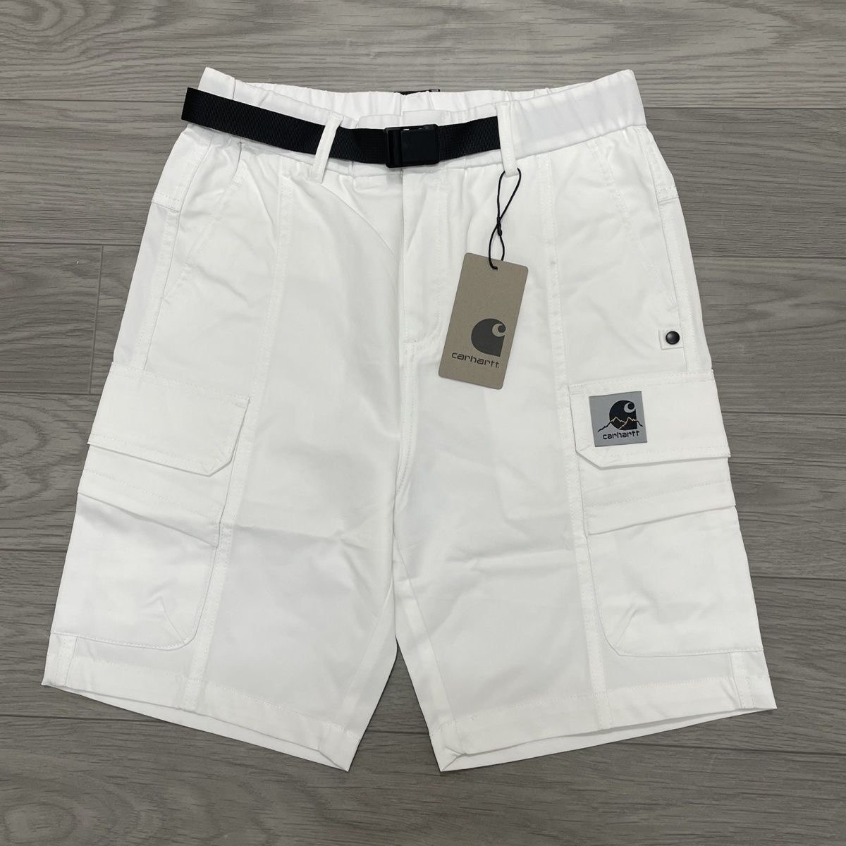 Carhartt  T-shirt tee shorts POLO Suits set -4