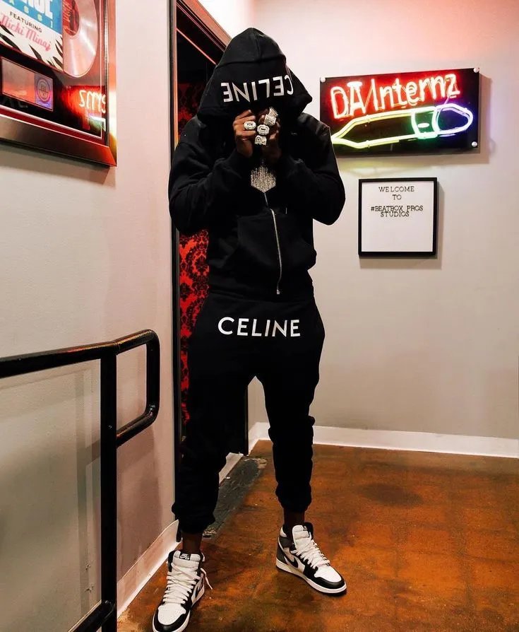 CELINE suit/Hoodie/Pants/Coat（