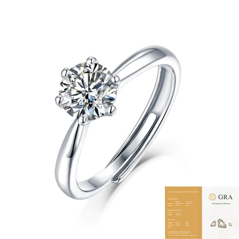 Moissanite Silver Jewelry -4
