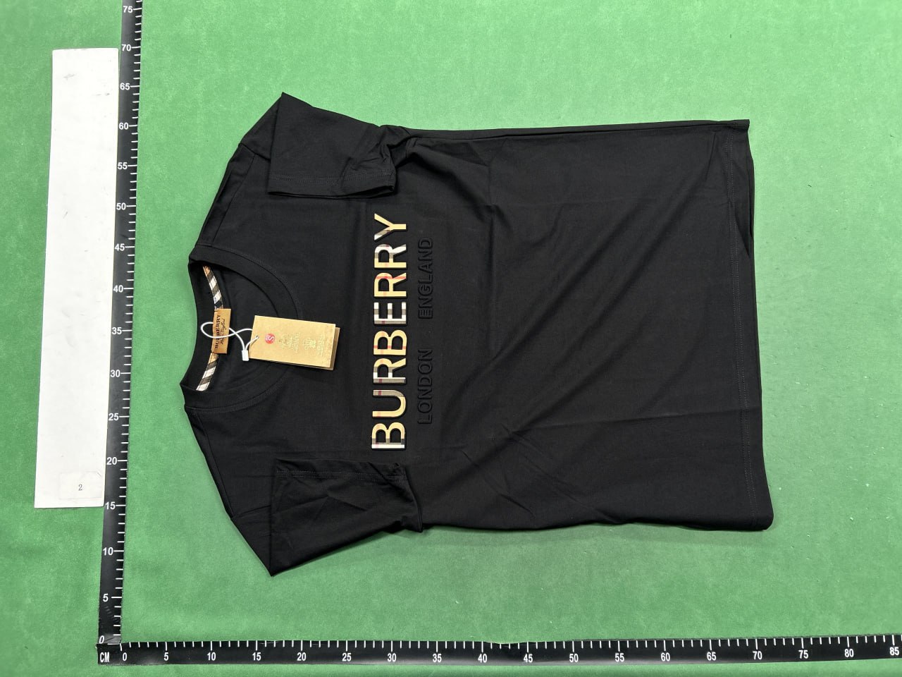 BURBERRY  T-shirt    high quality -4