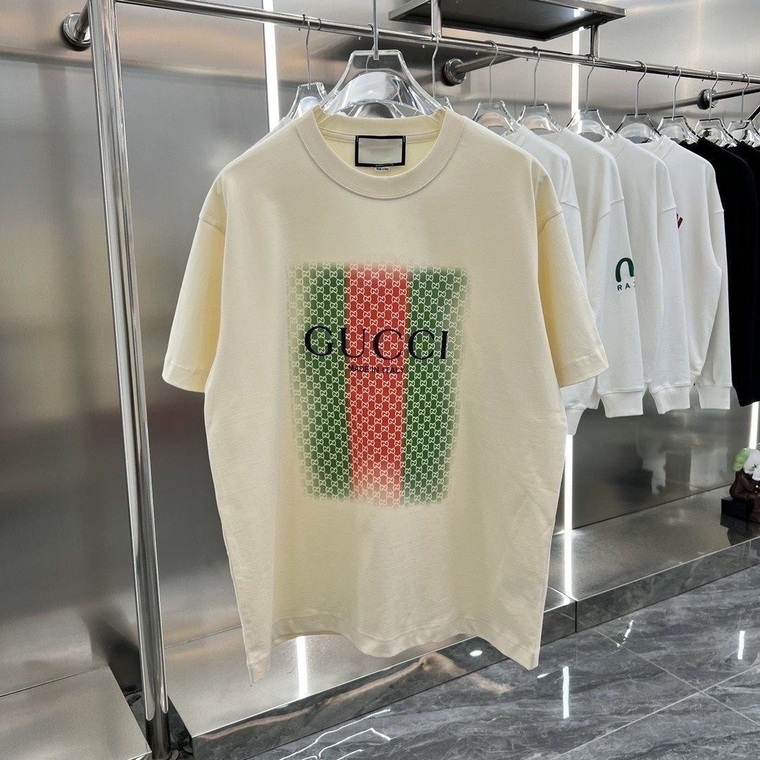 Gucci Versatile Fashion Short Sleeves -2