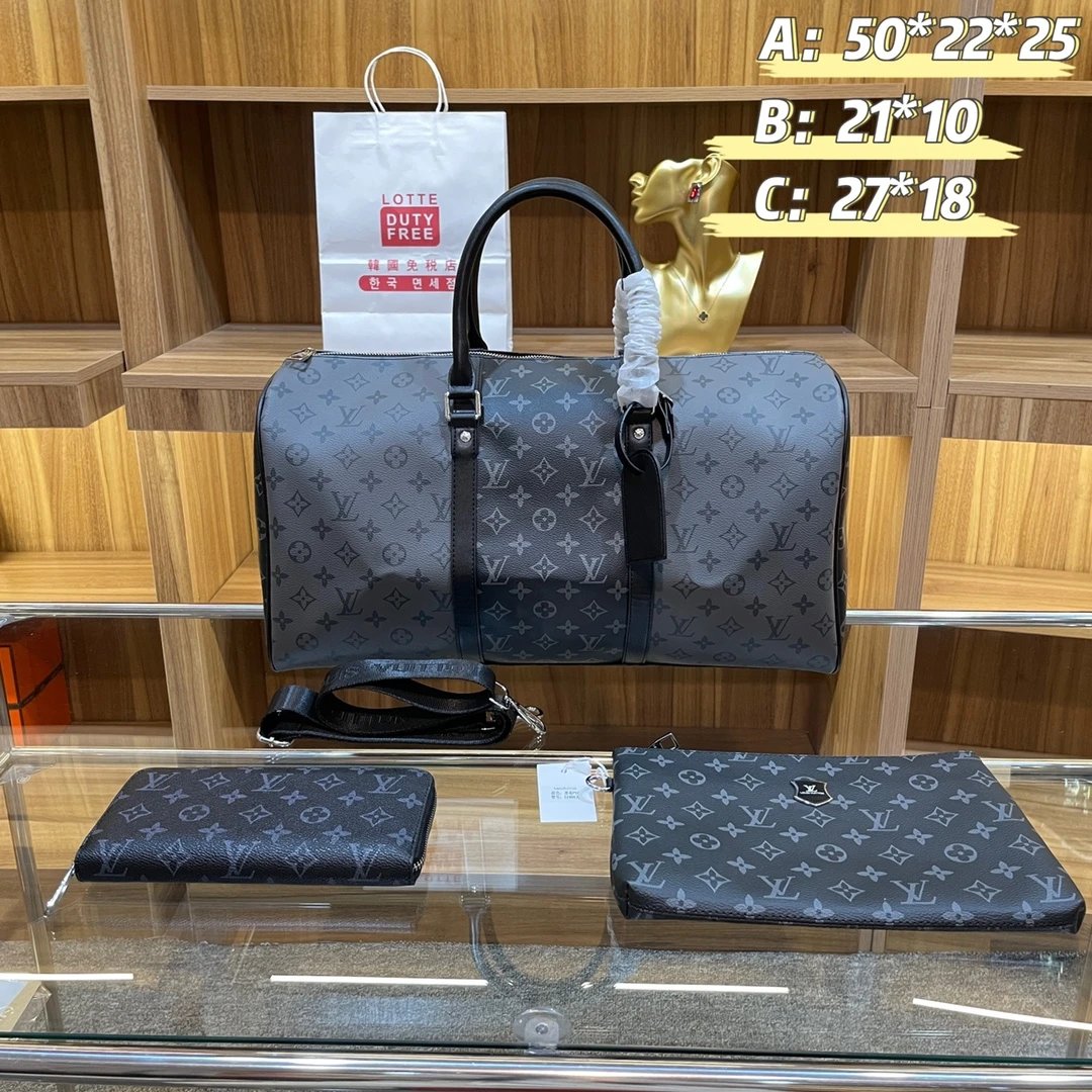 Burberry/Lv Three-piece set -2