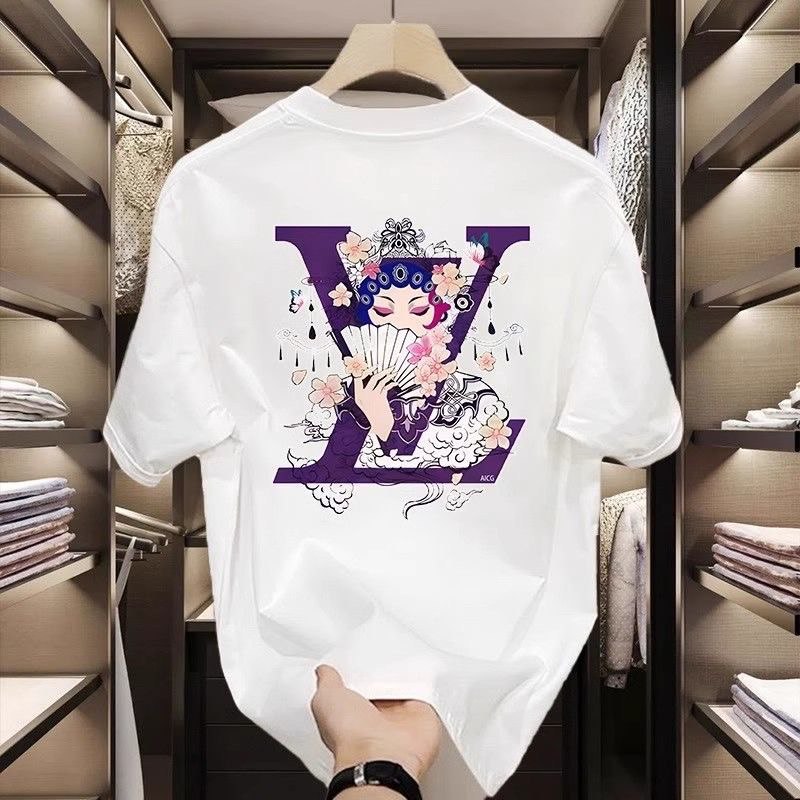 LV short sleeved shirt -3